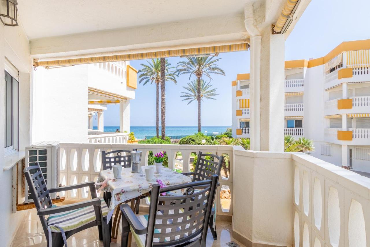 Апартаменты B22 Vistas Al Mar Desde La Terraza Дения Экстерьер фото